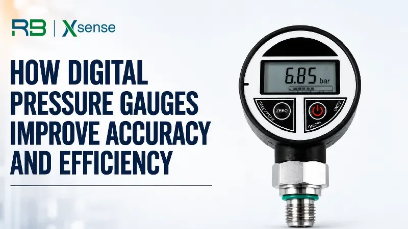 How Digital Pressure Gauges Improve Accuracy and Efficiency