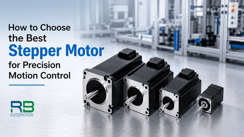 How to Choose the Best Stepper Motor for Precision Motion Control