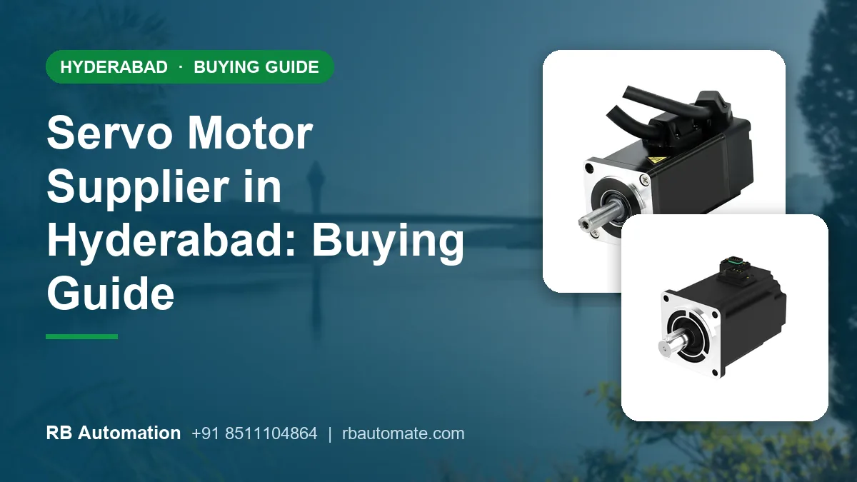 Servo Motor Supplier in Hyderabad: Buying Guide