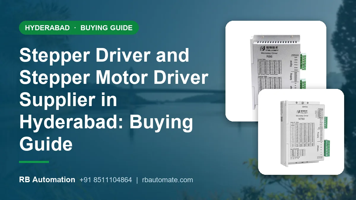 Stepper Driver and Stepper Motor Driver Supplier in Hyderabad: Buying Guide