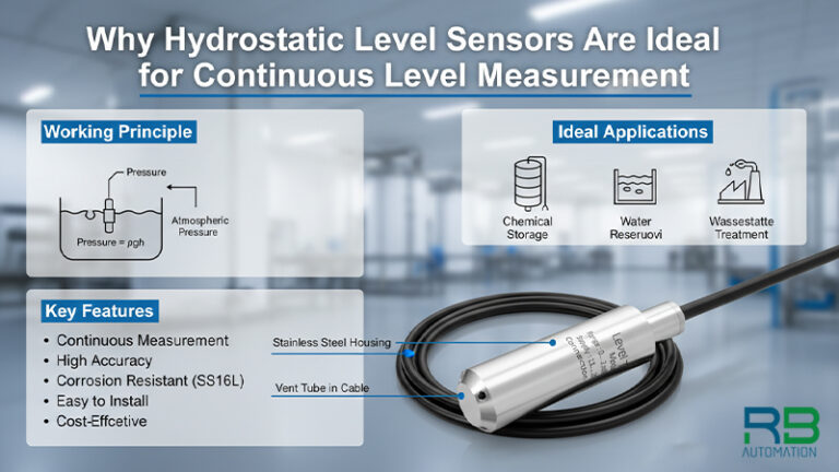 Why Hydrostatic Level Sensors Are Ideal for Continuous Level Measurement