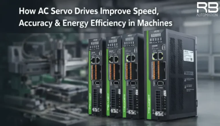 How AC Servo Drives Improve Speed, Accuracy & Energy Efficiency in Machines